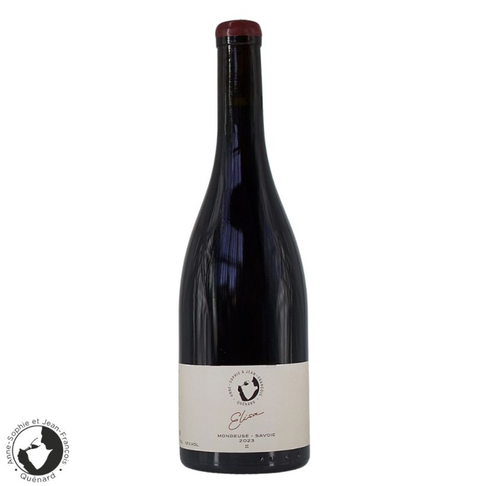 Domaine AS et JF Quenard Savoie "Elisa" (mondeuse) rouge 2024