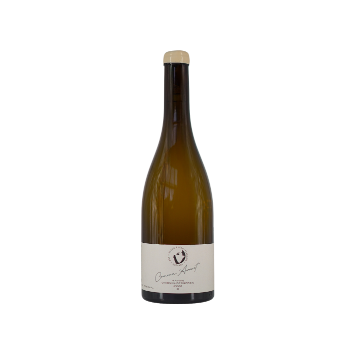 Domaine AS et JF Quénard Chignin Bergeron "Comme Avant" (roussanne) blanc sec 2024 bouteille