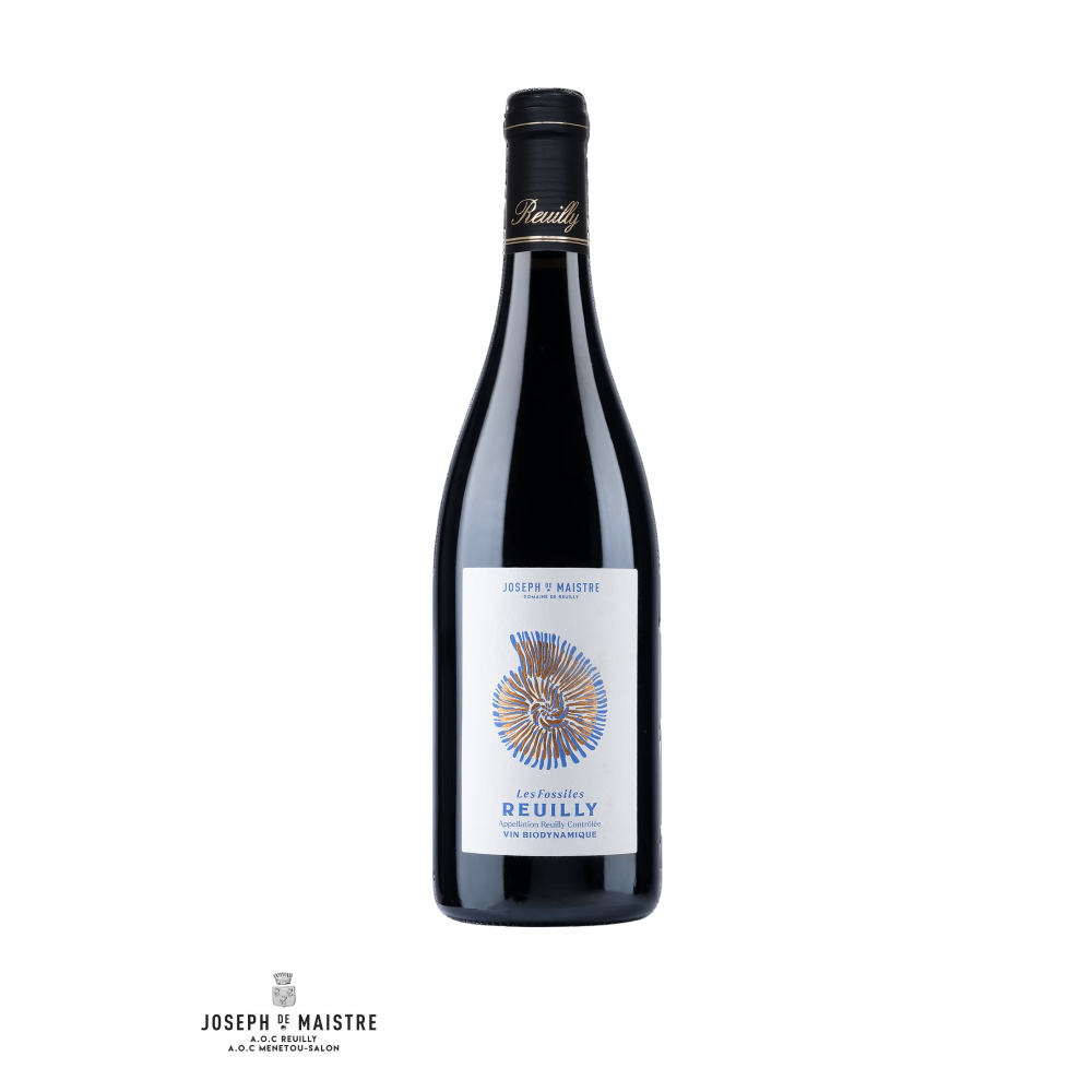 Joseph de Maistre domaine de Reuilly "Les Fossiles" rouge 2024 bouteille