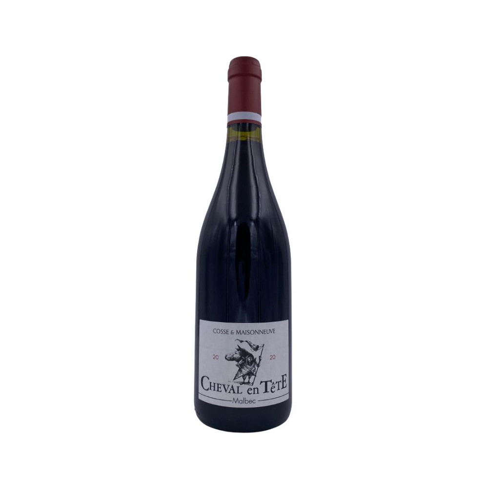Domaine Cosse-Maisonneuve Cahors "Cheval en tête" rouge 2024 bouteille
