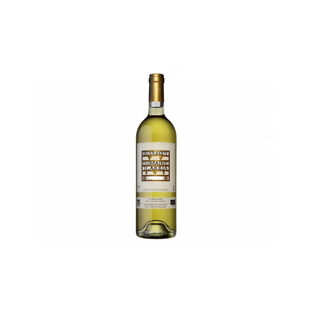 Domaine Ilarria Irouleguy blanc sec 2024 bouteille