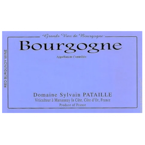 Domaine Sylvain Pataille Bourgogne rouge 2023 bouteille 2