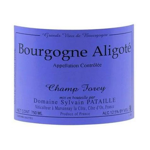 Domaine Sylvain Pataille Bourgogne Aligoté "Champ Forey" blanc sec 2021 bouteille 2