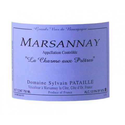 Domaine Sylvain Pataille Marsannay "Le Charme aux Prêtres" dry white 2021 2