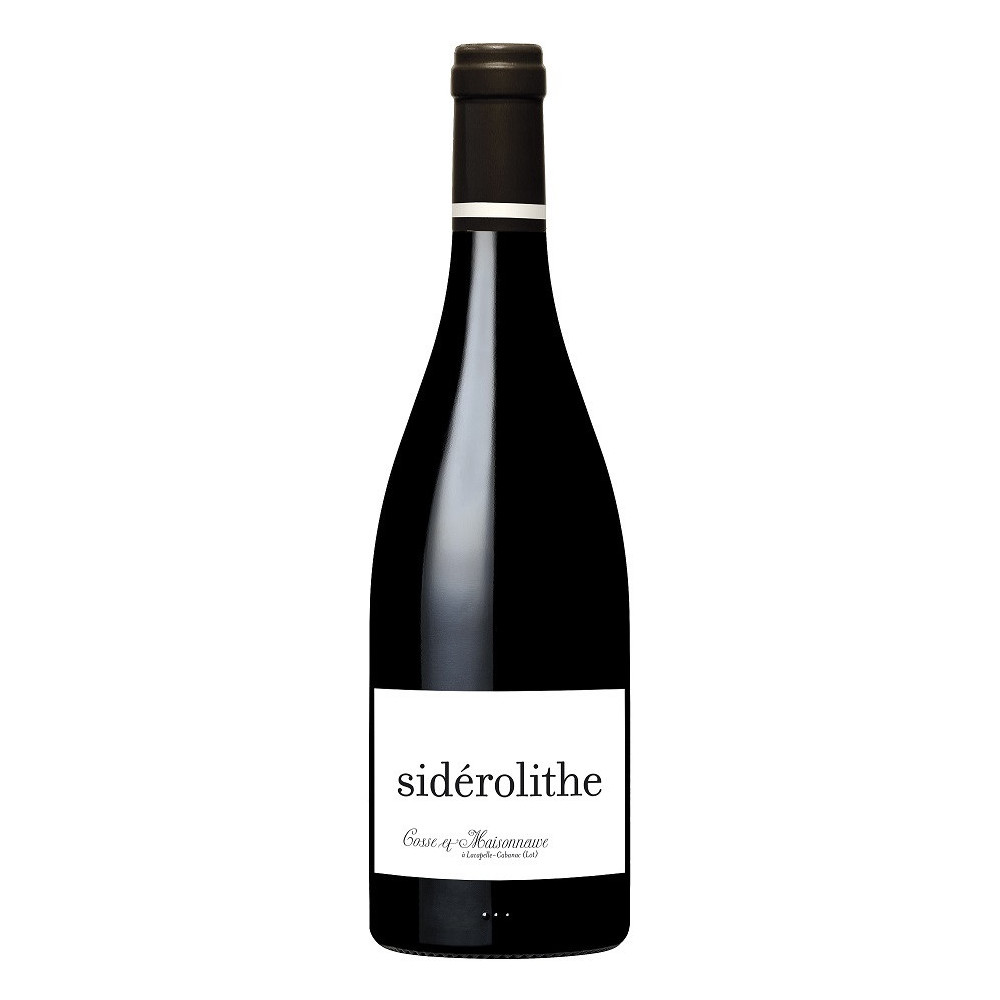 Domaine Cosse-Maisonneuve "Sidérolithe" (100% CF) rouge 2020 bouteille