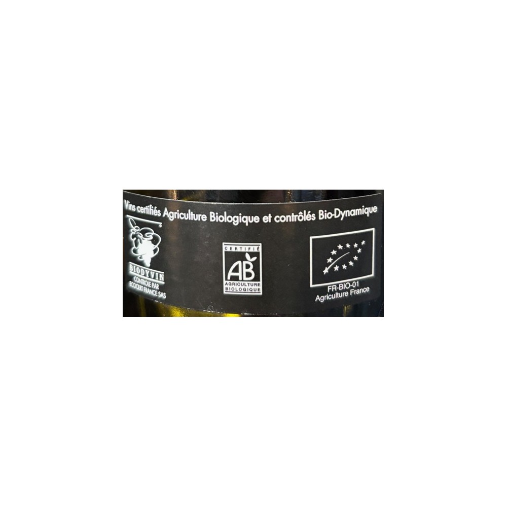 Domaine des Roches Neuves Saumur-Champigny "Domaine" rouge 2025 contre étiquette