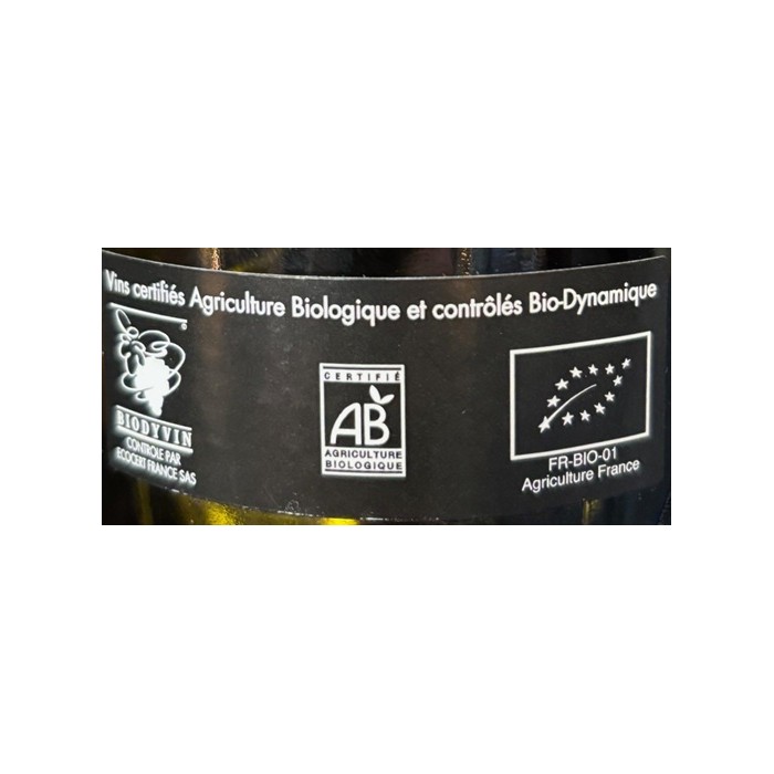 Domaine des Roches Neuves Saumur-Champigny "Domaine" rouge 2025 contre étiquette