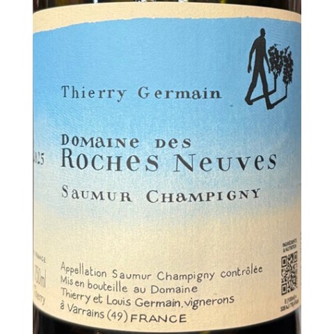 Domaine des Roches Neuves Saumur-Champigny "Domaine" rouge 2025 étiquette