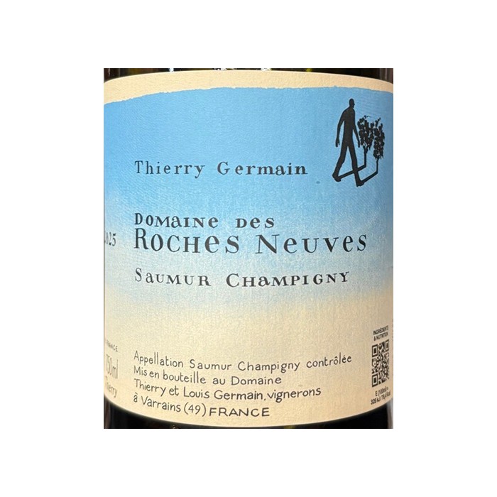 Domaine des Roches Neuves Saumur-Champigny "Domaine" rouge 2025 étiquette
