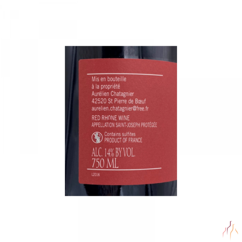Domaine Aurelien Chatagnier Saint-Joseph "Zélée" red 2019 2