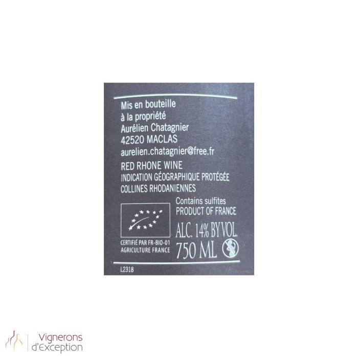 Domaine Aurelien Chatagnier "Le Cret Louison" red 2023