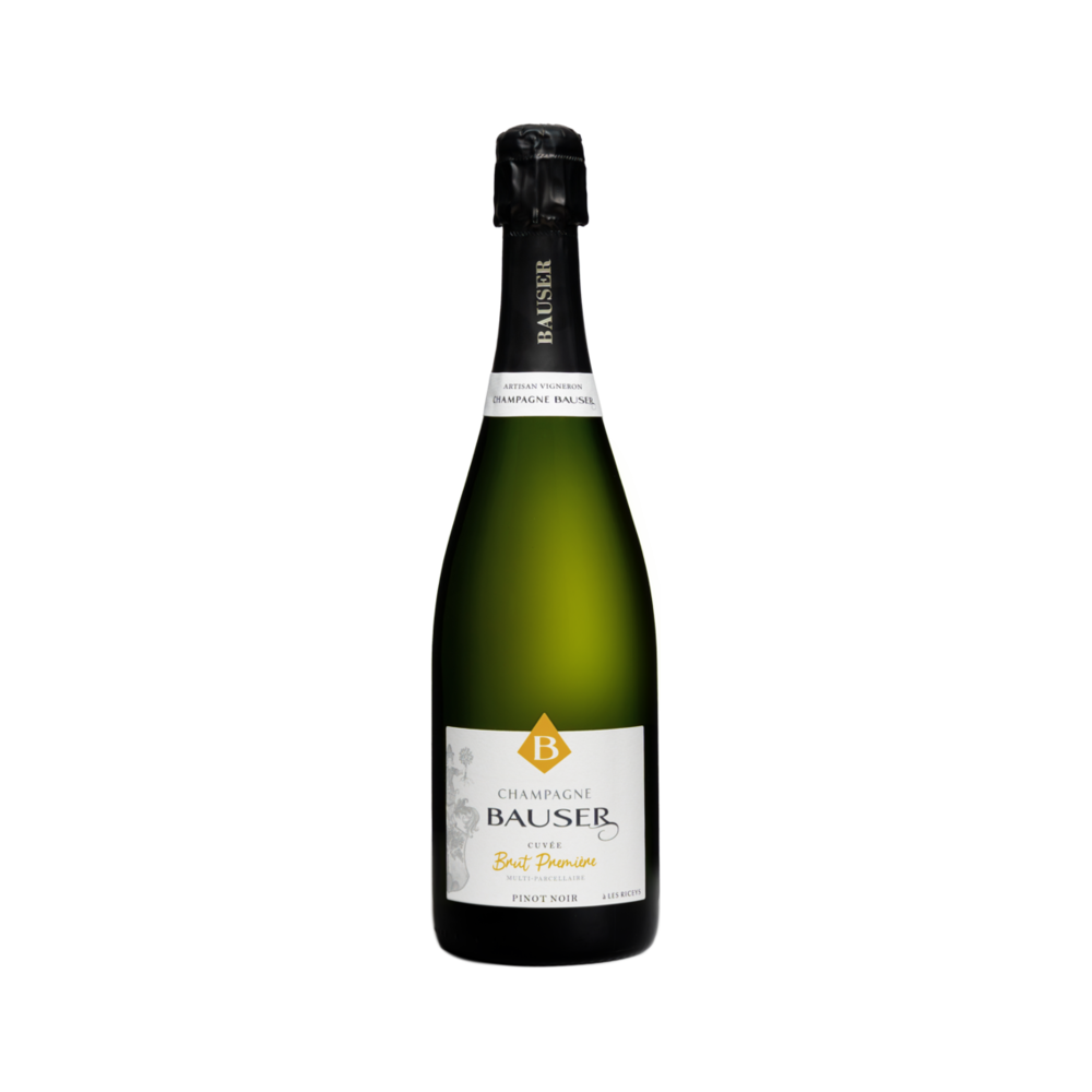 Champagne Bauser Cuvée Brut Première 100% Pinot Noir bouteille
