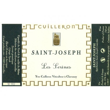 Domaine Yves Cuilleron Saint-Joseph "Les Serines" red 2012