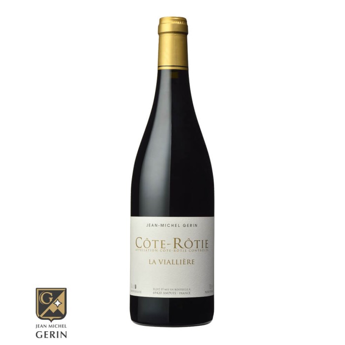 Domaine Jean-Michel Gerin Cote-Rotie "La Vialliere" red 2022 bottle
