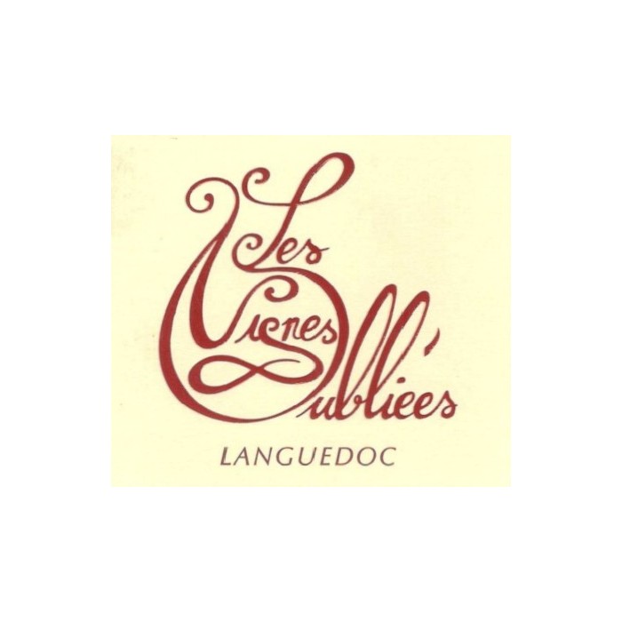 Les Vignes Oubliees "Autour du Cinsault" red 2024 label