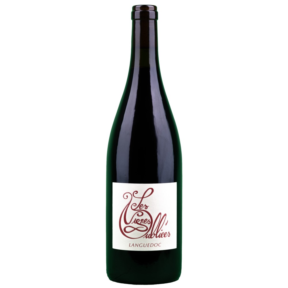 Les Vignes Oubliées "Autour du Cinsault" rouge 2024 bouteille