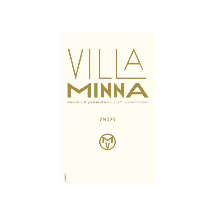 Villa Minna IGP blanc sec 2025 etiquette