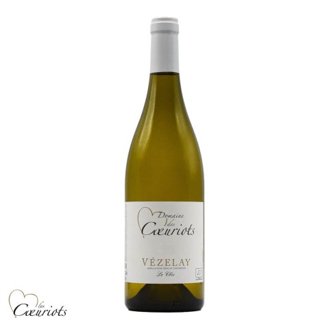 Domaine des Coeuriots Vézelay "Le Clos" dry white 2023 bottle