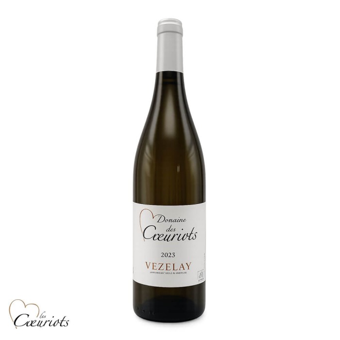 Domaine des Coeuriots Vézelay blanc sec 2023 bouteille