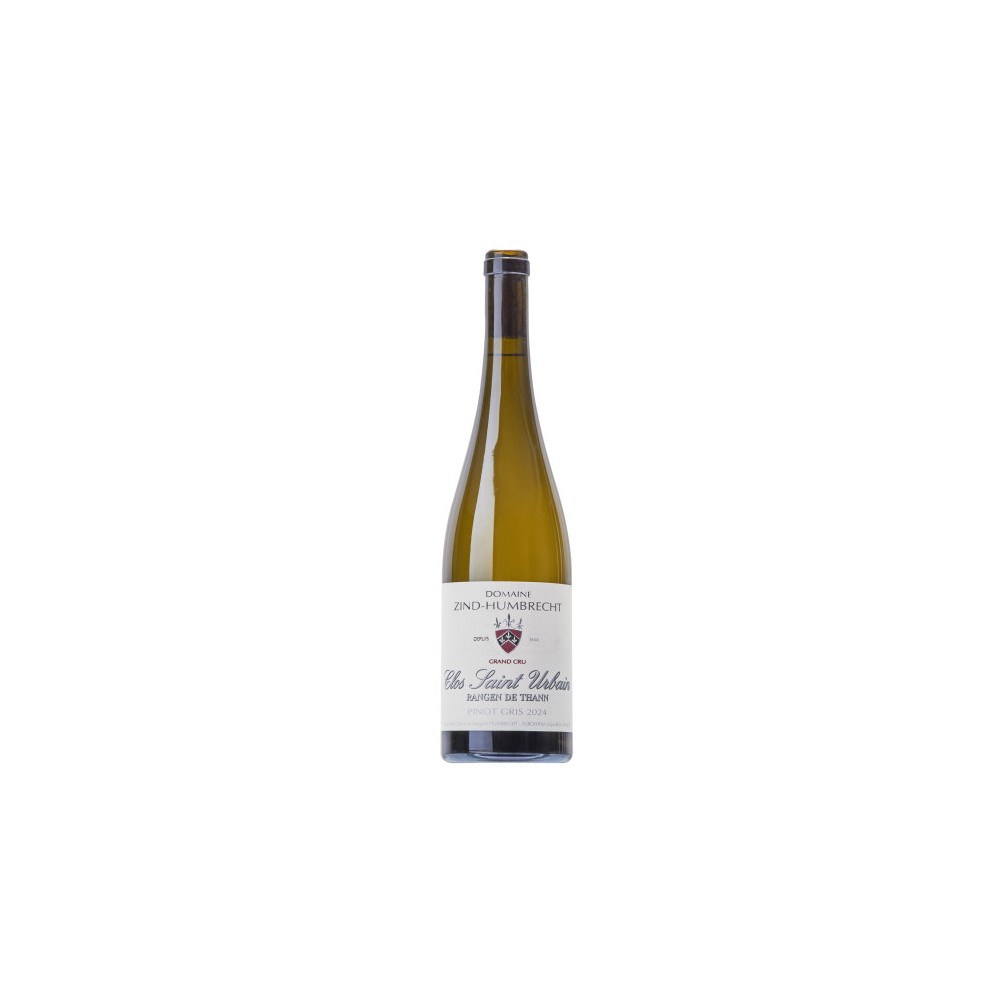 Domaine Zind-Humbrecht Pinot Gris Grand Cru "Clos Saint Urbain Rangen de Thann" blanc sec 2024 bouteille