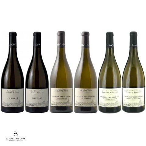 Découverte Chablis Samuel Billaud, Triple Duo 2019 - 2020 - bouteilles