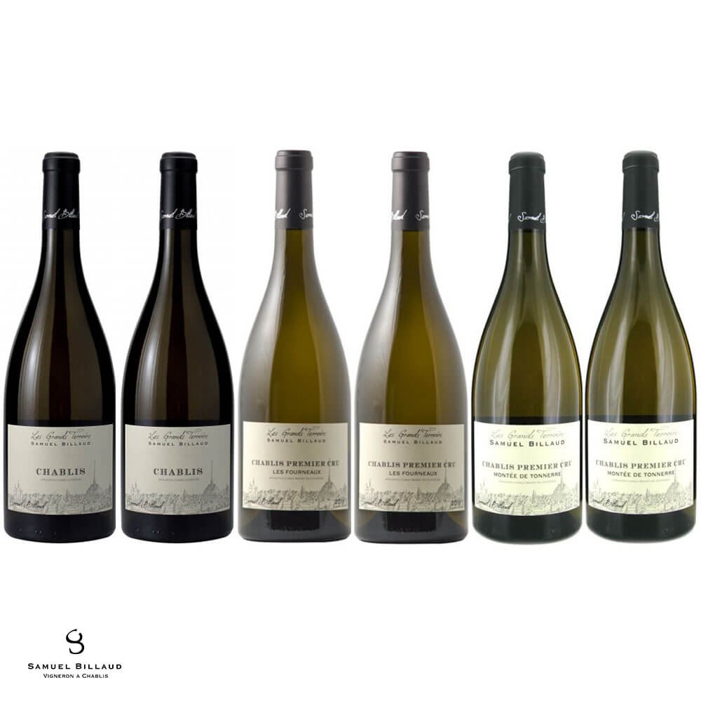 Chablis Samuel Billaud, Triple Duo 2019 - 2020 bottles