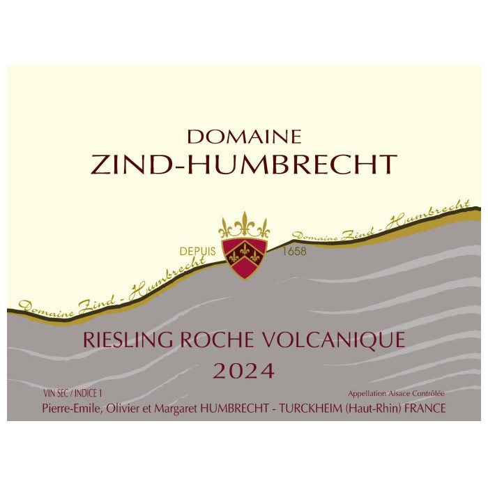 Domaine Zind-Humbrecht Riesling "Roche Volcanique" dry white 2024