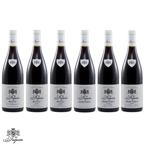 Panachage découverte des Rully et Mercurey rouges de Marie Jacqueson bouteilles