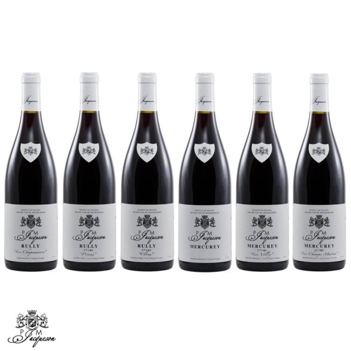 Mixed Case Red Rully and Mercurey from Jacqueson