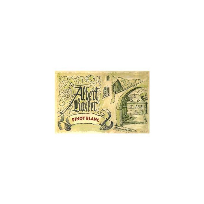 Domaine Albert Boxler Pinot blanc 2023 etiquette