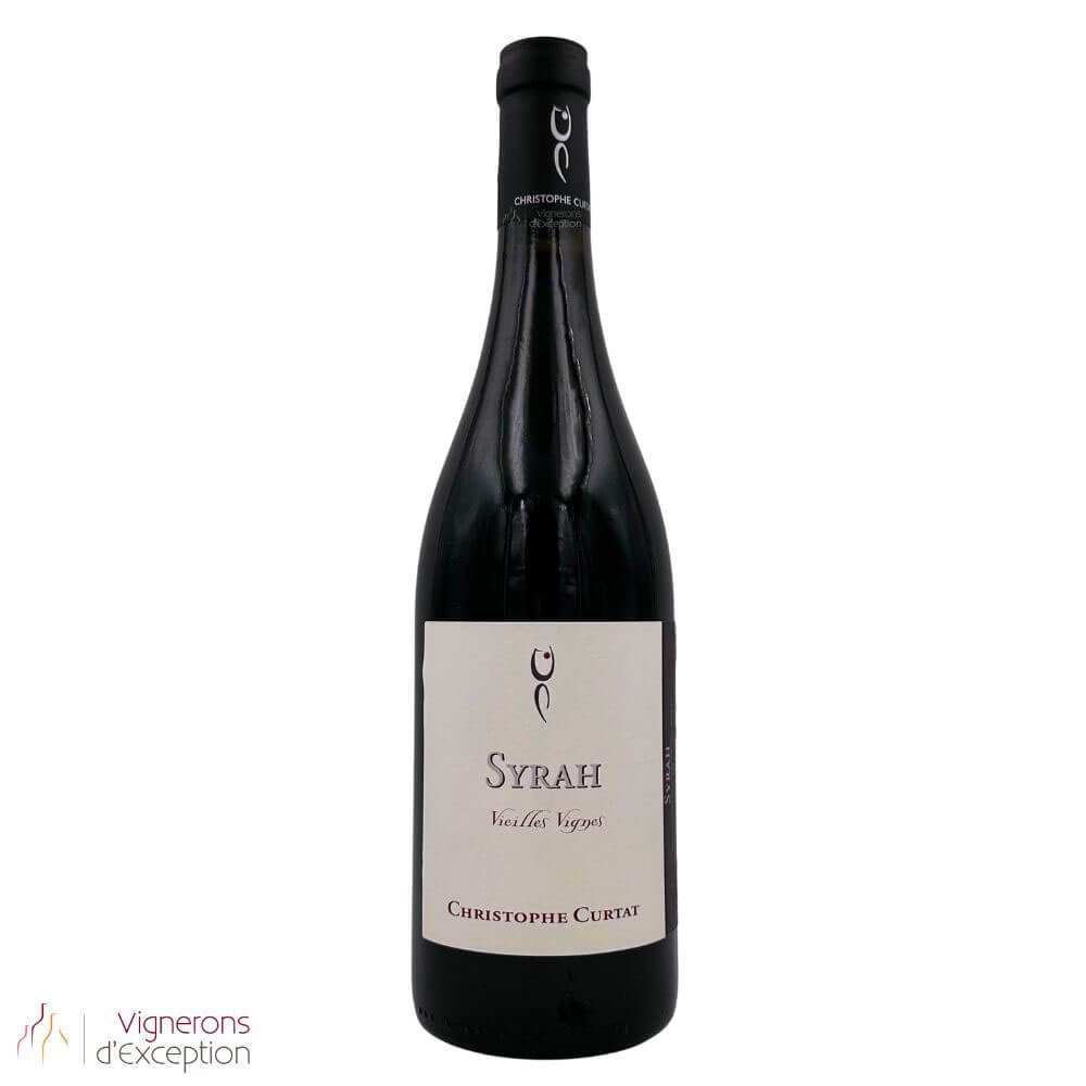 Domaine Curtat "syrah Vieilles Vignes" red 2024 bottle