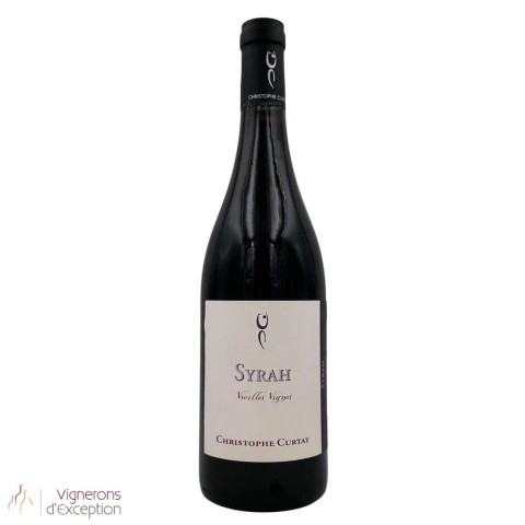 Domaine Curtat "syrah Vieilles Vignes" red 2023 bottle