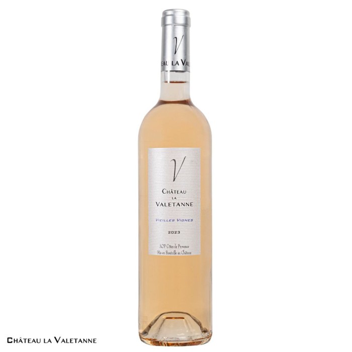 Chateau La Valetanne Cotes de Provence "Vieilles Vignes" rose 2024