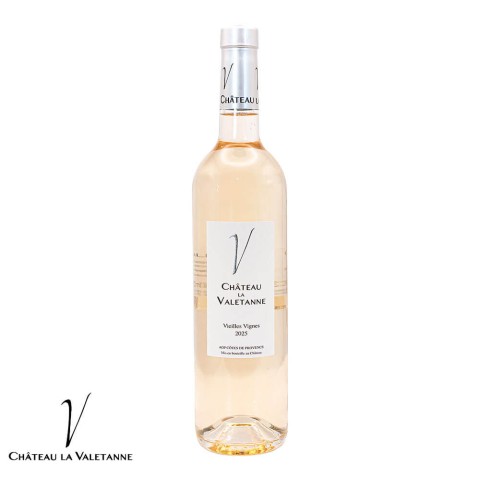 Château La Valetanne Côtes de Provence "Vieilles Vignes" rosé 2025 bouteille
