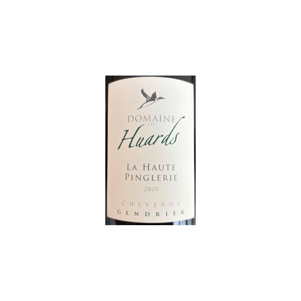Domaine des Huards Cour-Cheverny "La Haute Pinglerie" dry white 2020 label