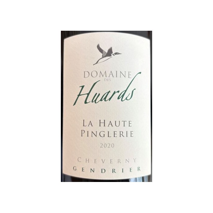 Domaine des Huards Cour-Cheverny "La Haute Pinglerie" blanc sec 2020 etiquette