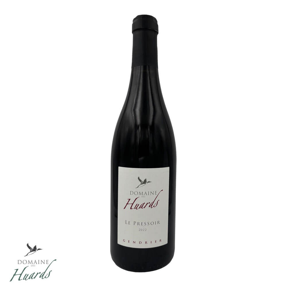 Domaine des Huards Cheverny "Le Pressoir" red 2022 bottle