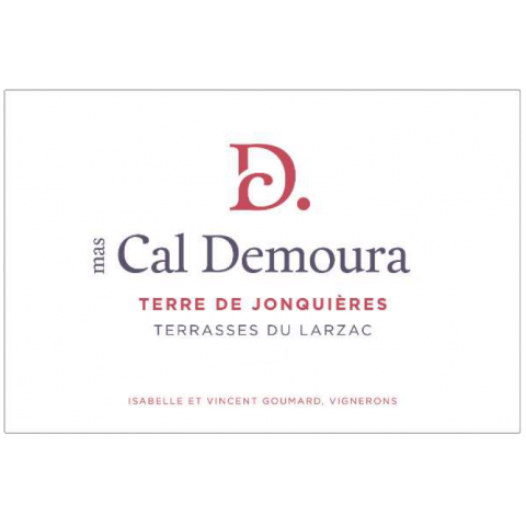 Mas Cal Demoura Terrasses du Larzac "Terre de Jonquieres" red 2024 bottle 2