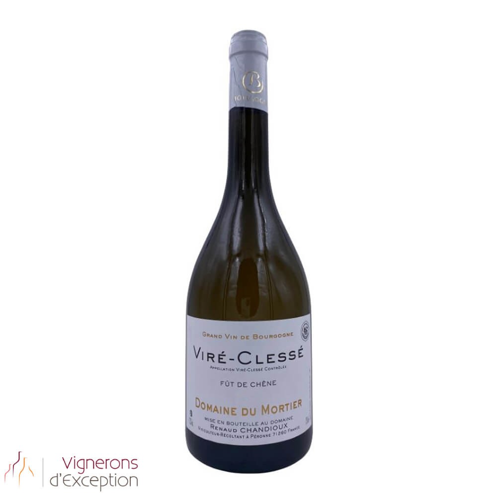Domaine du Mortier Viré-Clessé "fût de chêne" 2023 blanc sec bouteille