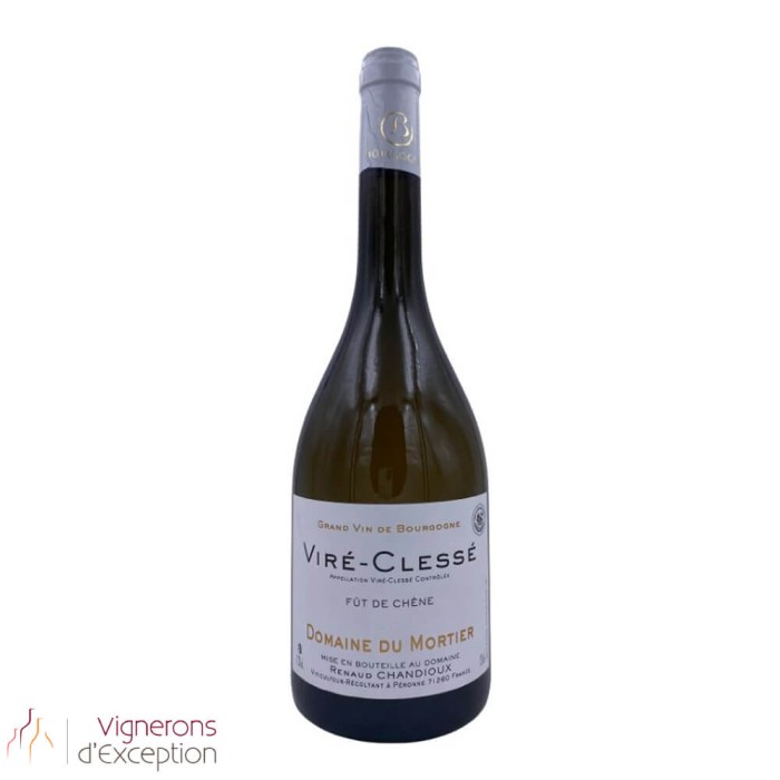 Domaine du Mortier Viré-Clessé "fût de chêne" 2023 blanc sec bouteille