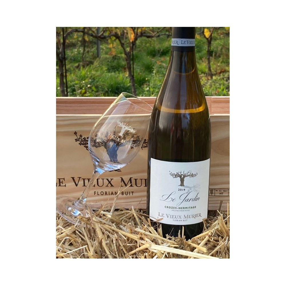 Le Vieux Murier Crozes Hermitage "Le Jardin" blanc sec 2024 bouteille