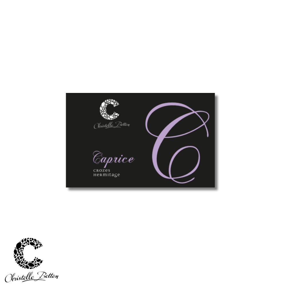 Domaine Betton Crozes Hermitage "Caprice" rouge 2023 etiquette