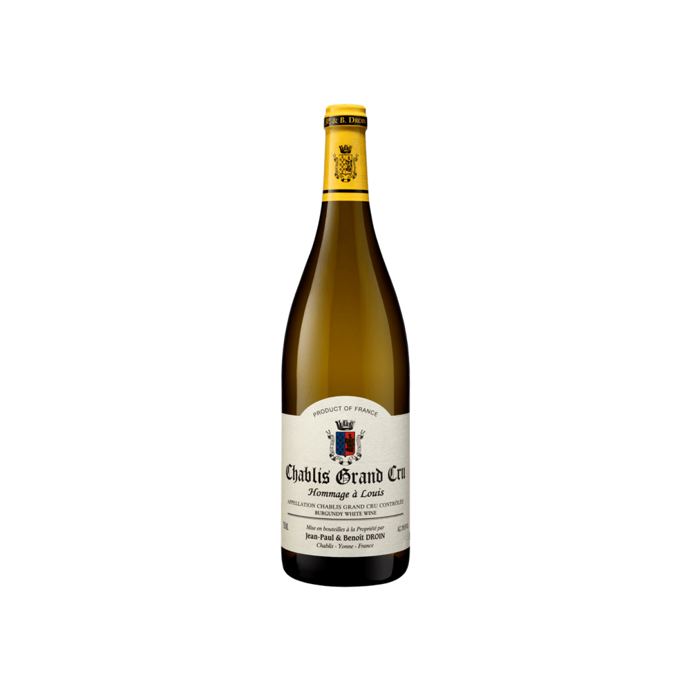Domaine J-P et B Droin Chablis Grand Cru "Hommage à Louis" blanc sec 2024 bouteille