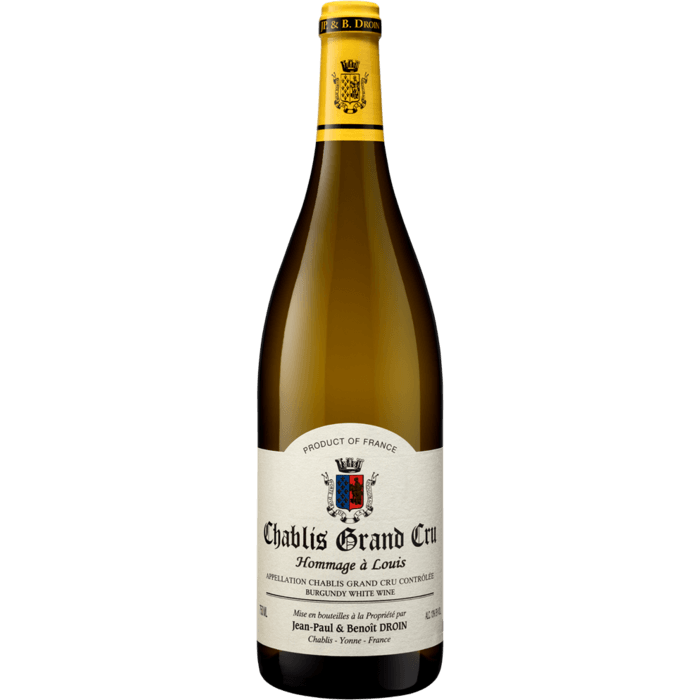 Domaine J-P et B Droin Chablis Grand Cru "Hommage à Louis" blanc sec 2024 bouteille
