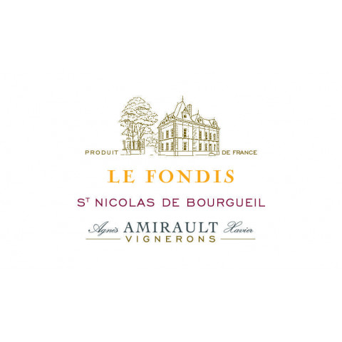Clos des Quarterons Saint-Nicolas de Bourgueil "Le Fondis" rouge 2022 bouteille 2