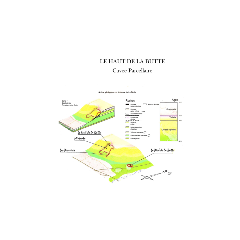 Domaine de la Butte Bourgueil "Le Haut de la Butte" rouge 2023 terroir
