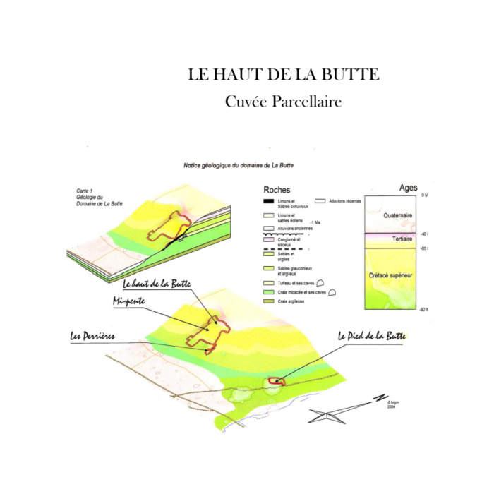 Domaine de la Butte Bourgueil "Le Haut de la Butte" rouge 2023 terroir