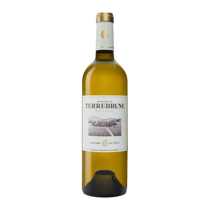Domaine de Terrebrune Bandol dry white 2025 bottle