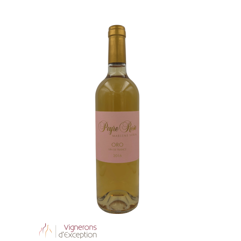 Domaine Peyre Rose Languedoc Oro dry white 2016 bottle