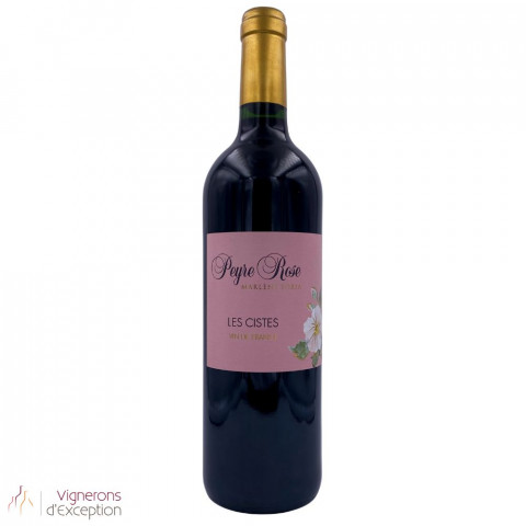 Domaine Peyre Rose "Les Cistes" rouge 2016 bouteille